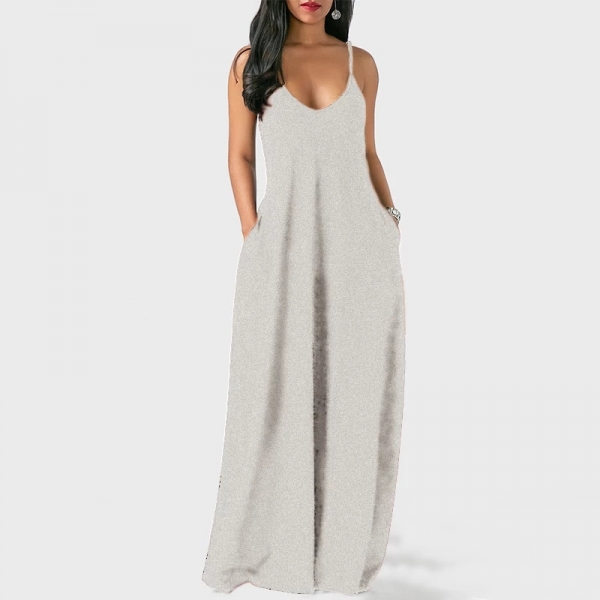 SUMMER CASUAL LONG LOOSE DRESS