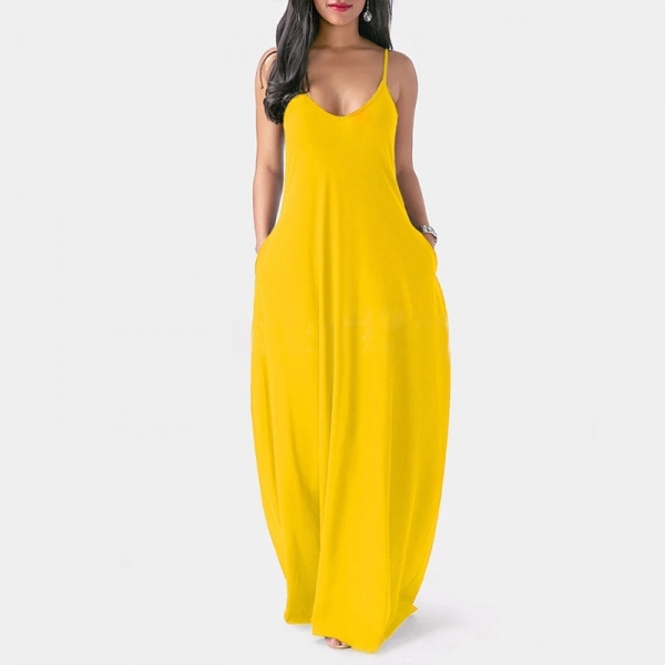 SUMMER CASUAL LONG LOOSE DRESS